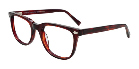 Easy3Clip EC702 Eyeglasses with Clip-on Sunglasses Burgundy