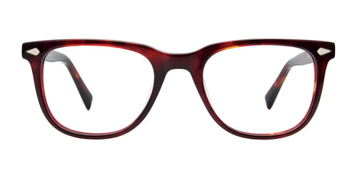 Easy3Clip EC702 Eyeglasses with Clip-on Sunglasses / Size 49 / Burgundy