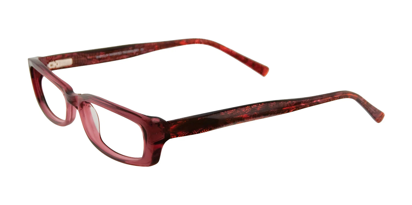 EasyClip EC195 Eyeglasses Clear Red
