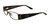 EasyClip EC215 Eyeglasses with Clip-on Sunglasses | Size 49 / Satin Dark Bronze