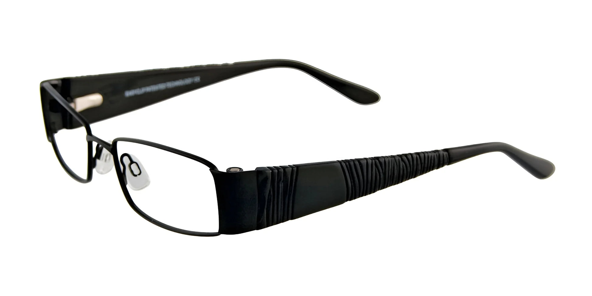 EasyClip EC215 Eyeglasses Satin Black