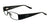 EasyClip EC215 Eyeglasses with Clip-on Sunglasses | Size 49 / Satin Black