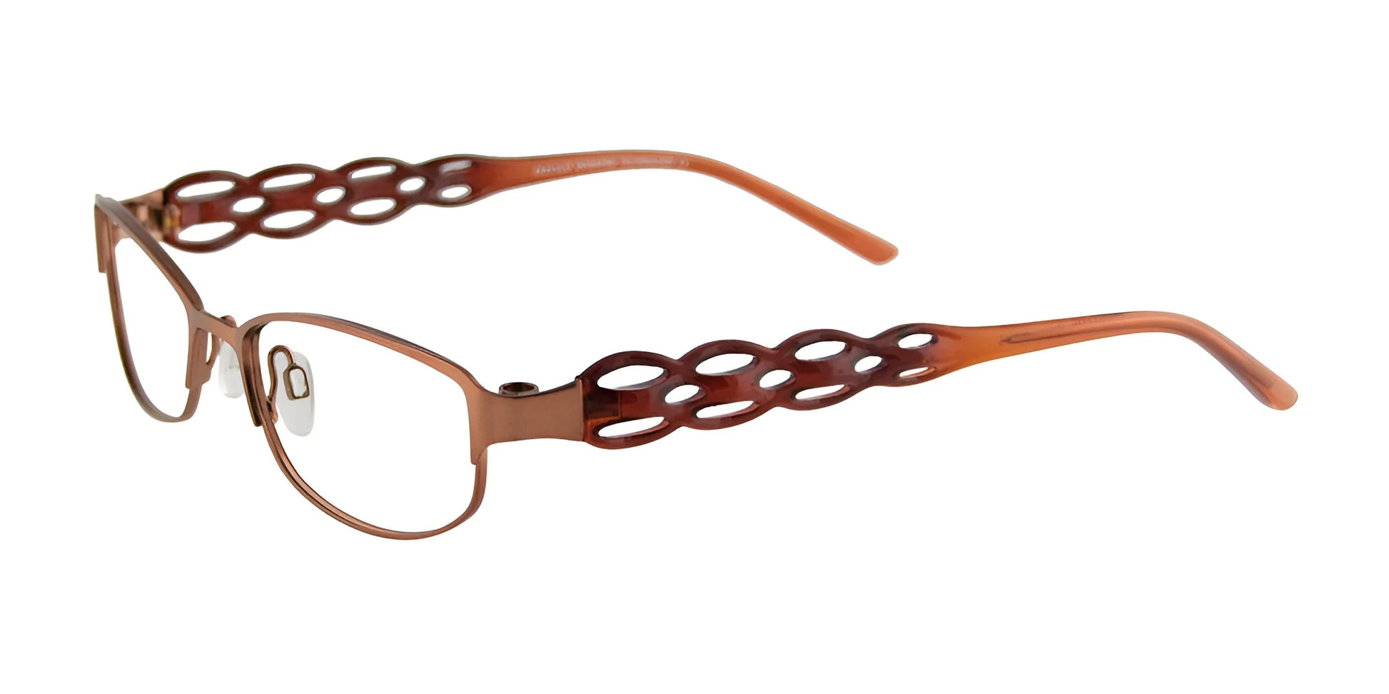 EasyClip EC227 Eyeglasses Satin Brown