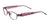 EasyClip EC227 Eyeglasses with Clip-on Sunglasses | Size 52 / Satin Plum