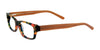 EasyClip EC235 Eyeglasses with Clip-on Sunglasses | Size 50 / Tortoise Green