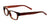 EasyClip EC235 Eyeglasses with Clip-on Sunglasses | Size 50 / Tortoise Red