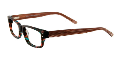EasyClip EC235 Eyeglasses with Clip-on Sunglasses | Size 50