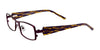 EasyClip EC236 Eyeglasses with Clip-on Sunglasses | Size 51 / Satin Purple