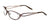 EasyClip EC246 Eyeglasses with Clip-on Sunglasses | Size 52 / Satin Chocolate & Pink