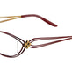 Matt Dark Red & Gold