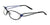 EasyClip EC246 Eyeglasses with Clip-on Sunglasses | Size 52 / Satin Black & Blue