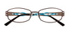 EasyClip EC250 Eyeglasses with Clip-on Sunglasses | Size 52 / Matt Black