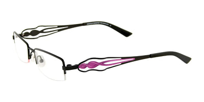 EasyClip EC252 Eyeglasses with Clip-on Sunglasses | Size 50