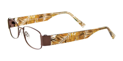 EasyClip EC253 Eyeglasses with Clip-on Sunglasses | Size 47