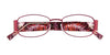 EasyClip EC253 Eyeglasses with Clip-on Sunglasses | Size 47 / Satin Brown