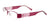 EasyClip EC254 Eyeglasses with Clip-on Sunglasses | Size 48 / Satin Cranberry