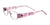 EasyClip EC255 Eyeglasses with Clip-on Sunglasses | Size 47 / Satin Lilac