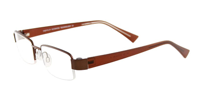 EasyClip EC257 Eyeglasses Satin Dark Brown