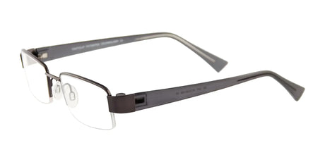 EasyClip EC257 Eyeglasses with Clip-on Sunglasses Satin Grey