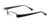 EasyClip EC257 Eyeglasses with Clip-on Sunglasses | Size 47 / Satin Black