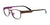 EasyClip EC269 Eyeglasses with Clip-on Sunglasses | Size 45 / Matt Dark Bronze & Mauve