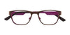 EasyClip EC269 Eyeglasses with Clip-on Sunglasses | Size 45 / Matt Black & Blue