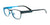 EasyClip EC269 Eyeglasses with Clip-on Sunglasses | Size 45 / Matt Black & Blue
