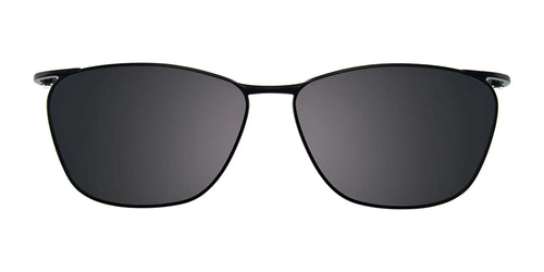 EasyClip EC269 Eyeglasses with Clip-on Sunglasses / Size 45 / Matt Black & Blue