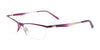EasyClip EC277 Eyeglasses with Clip-on Sunglasses | Size 51 / Satin Fuschia