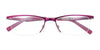 EasyClip EC277 Eyeglasses with Clip-on Sunglasses | Size 51 / Satin Fuschia