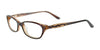 EasyClip EC279 Eyeglasses with Clip-on Sunglasses | Size 52 / Dark Brown