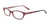 EasyClip EC279 Eyeglasses with Clip-on Sunglasses | Size 52 / Cranberry