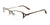 EasyClip EC281 Eyeglasses with Clip-on Sunglasses | Size 52 / Satin Chocolate