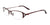 EasyClip EC281 Eyeglasses with Clip-on Sunglasses | Size 52 / Satin Burgandy