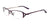 EasyClip EC281 Eyeglasses with Clip-on Sunglasses | Size 52 / Satin Dark Plum