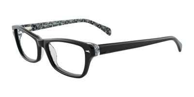 EasyClip EC287 Eyeglasses with Clip-on Sunglasses | Size 51