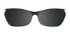 EasyClip EC287 Eyeglasses with Clip-on Sunglasses | Size 51 / Clip Only (Color №090)
