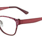 Satin Burgundy & Pink & Black