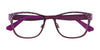 EasyClip EC288 Eyeglasses with Clip-on Sunglasses | Size 49 / Satin Brown & Black & Red & Orange