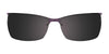 EasyClip EC289 Eyeglasses with Clip-on Sunglasses | Size 52 / Clip Only (Color №080)