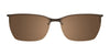 EasyClip EC292 Eyeglasses with Clip-on Sunglasses | Size 52 / Clip Only (Color №010)