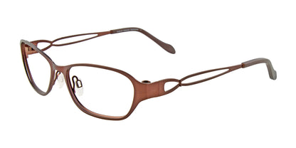 EasyClip EC302 Eyeglasses Matt Dark Brown