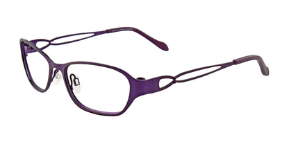 EasyClip EC302 Eyeglasses Matt Violet