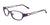 EasyClip EC302 Eyeglasses with Clip-on Sunglasses | Size 53 / Matt Violet