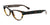 EasyClip EC312 Eyeglasses with Clip-on Sunglasses | Size 51 / Demi Amber
