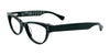 EasyClip EC312 Eyeglasses with Clip-on Sunglasses | Size 51 / Black