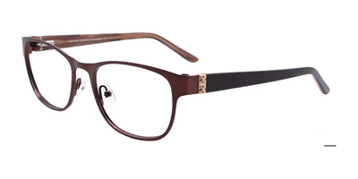 EasyClip EC314 Eyeglasses with Clip-on Sunglasses | Size 52