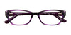 EasyClip EC324 Eyeglasses with Clip-on Sunglasses | Size 53 / Black & Silver