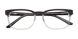 EasyClip EC333 Eyeglasses with Clip-on Sunglasses | Size 53