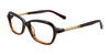 EasyClip EC336 Eyeglasses with Clip-on Sunglasses | Size 52 / Gradient Brown